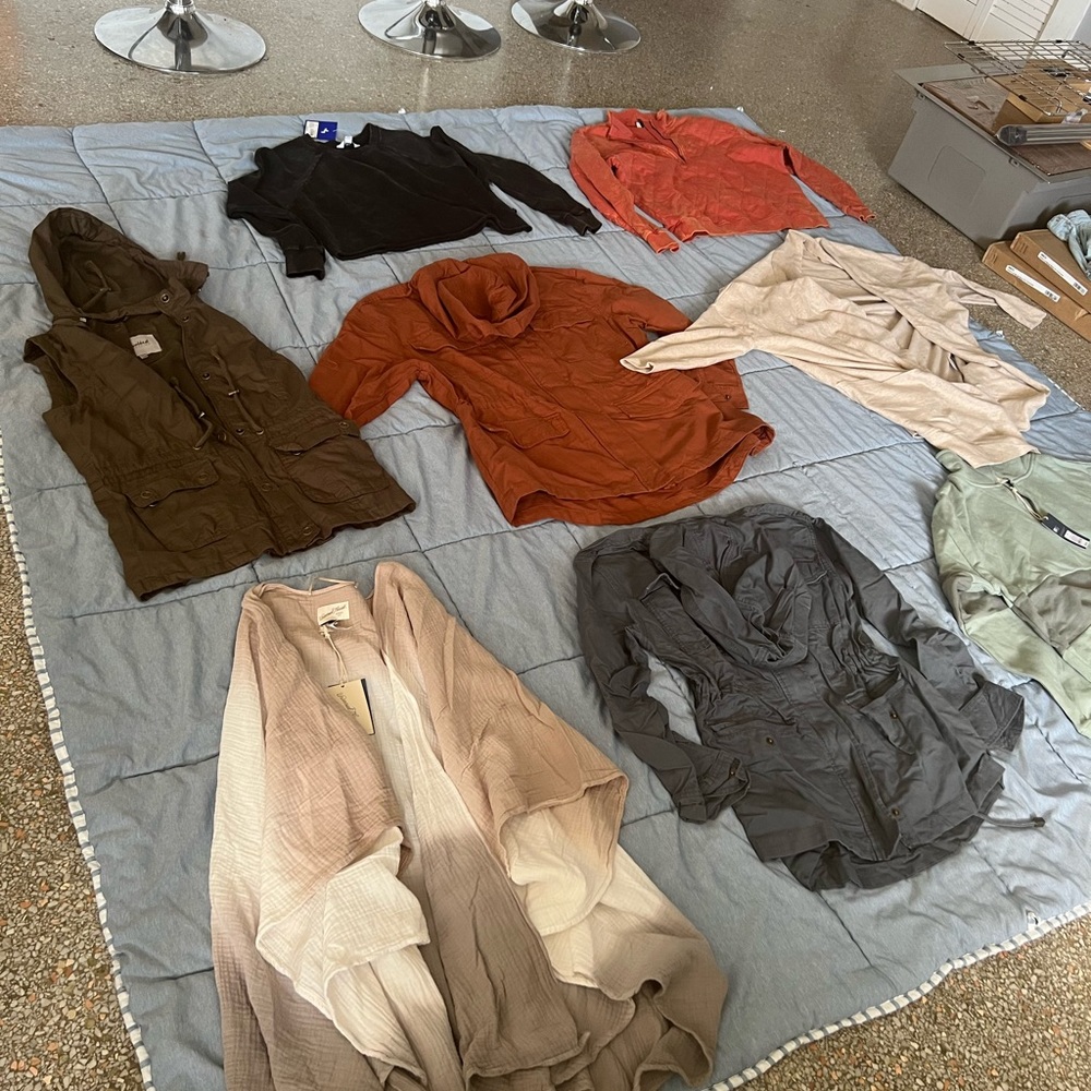 Jackets sweaters hoodies